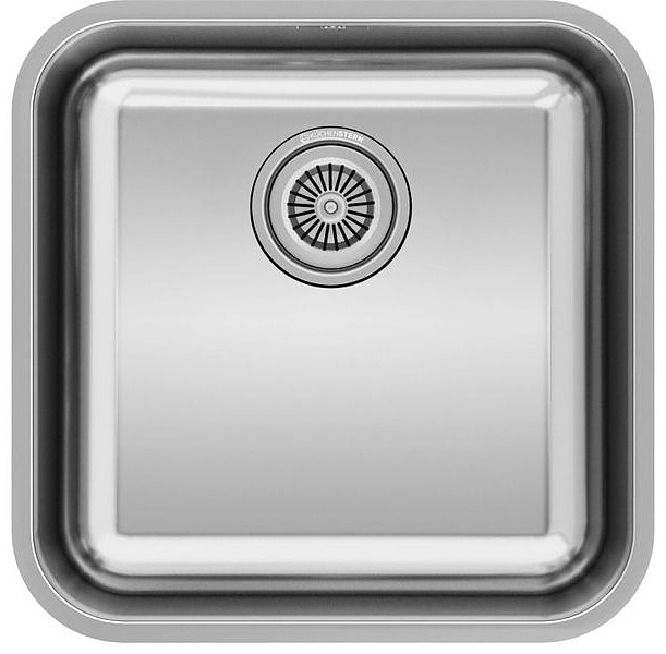 Кухонная мойка KUCHENSTERN 650SS60 RUND 45 AISI 304 445х445х185 мм нержавеющая сталь