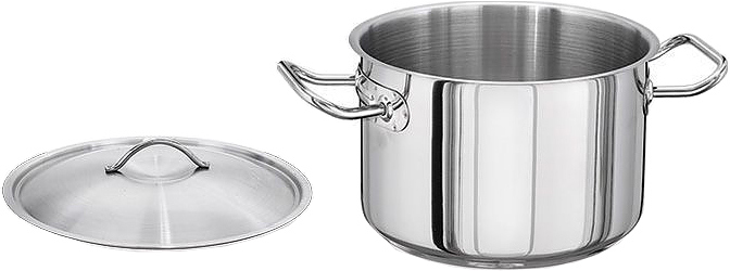 Кастрюля с крышкой EKSI 58 л, 500х300, 30145030