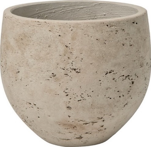 Кашпо Pottery Pots Mini ORB (39х35 см) бежевое