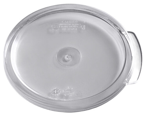 Крышка для контейнера Cambro RFSCWC1-135 155x155x10 мм поликарбонат, прозрачный
