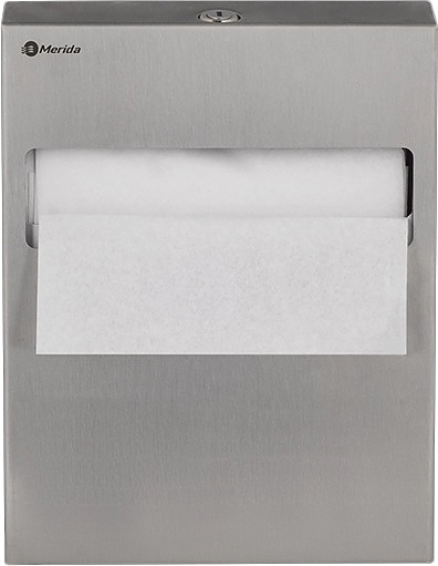 Диспенсер гигиенических покрытий на унитаз Merida STELLA R GSA001.R (нерж. сталь) Anti Finger