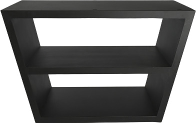 Модуль с дровницей для уличного гриля COEO COMPB черная сталь