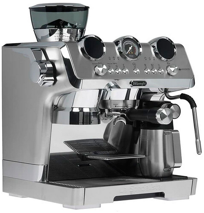 Кофеварка рожковая De'Longhi EC 9885.M 1600 Вт нержавеющая сталь