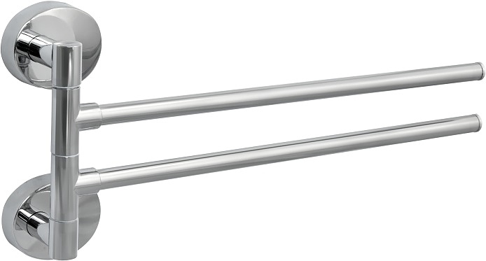 Полотенцедержатель Puff Solinne 16222 Modern 310 мм поворотный двойной (металл) хром