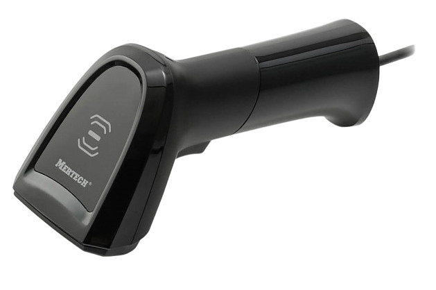 Проводной двумерный сканер штрих-кода Mertech NS031 P2D USB, USB эмуляция RS232 black, черный