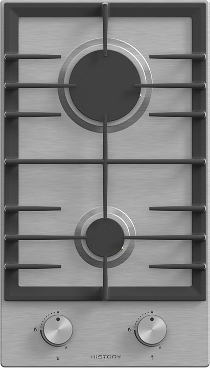 Варочная панель газовая HiSTORY HGE320C FIX нерж. сталь