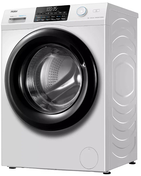 Стиральная машина Haier HW60-BP12959AE 6 кг 1200 об/мин белый, черный