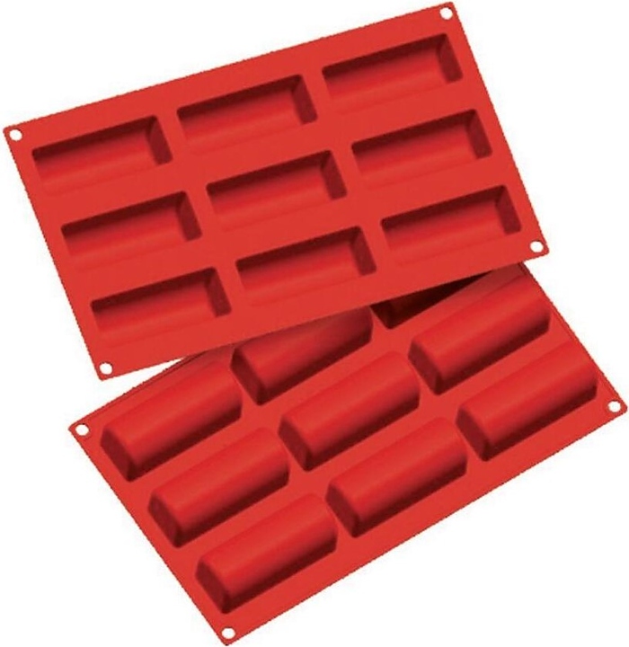 Форма силиконовая P.L. Proff Cuisine 81200458 "Мини полено" 9 ячеек