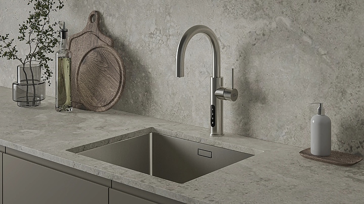 Система мгновенного кипячения воды 5 в 1 ArtisanTech Aquahot Aspen BN (нержавеющая сталь)