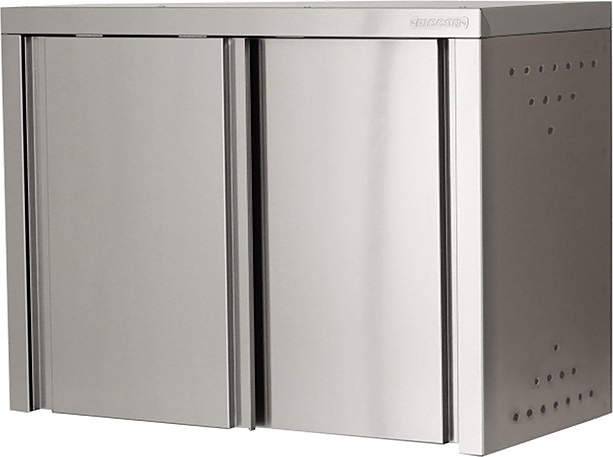 Полка кухонная Mecon Norma Inox ПНЗн 600х400х600 мм двери-купе, сплошная внутренняя полка