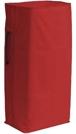 Мешок TTS пластифицированный 120 л красный