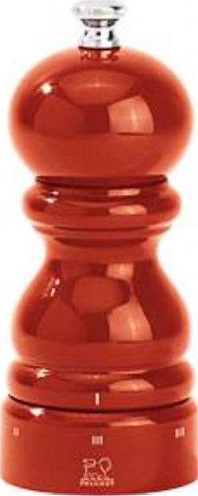 Мельница для перца Paderno 42748P12, 120 мм, дерево / металлический измельчитель, красная