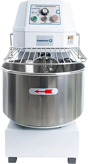 Машина тестомесильная Foodatlas HS-30A Eco графитовая