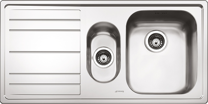 Кухонная мойка SMEG LE102S-2