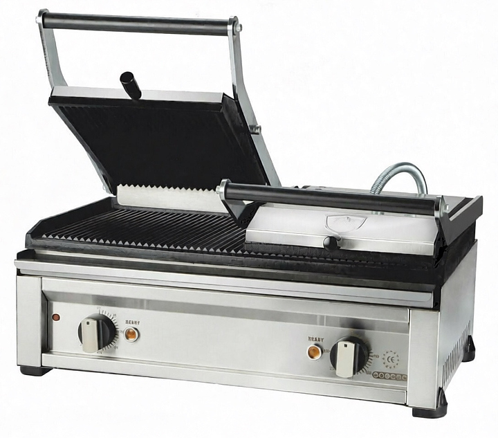 Гриль контактный электрический Yukon Star YDTM-CK 2.6 кВт, серый