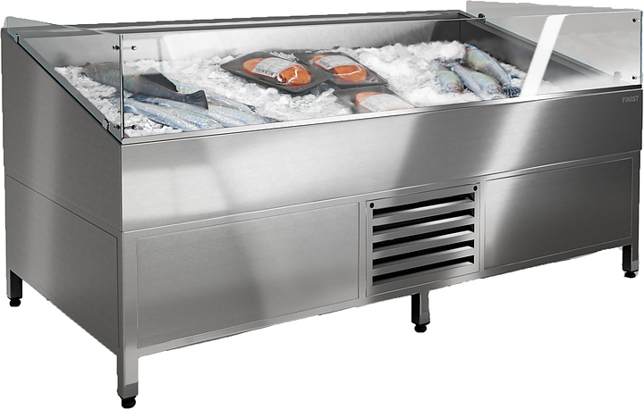Витрина холодильная Finist VFg/1800 с прямоугольным стеклом