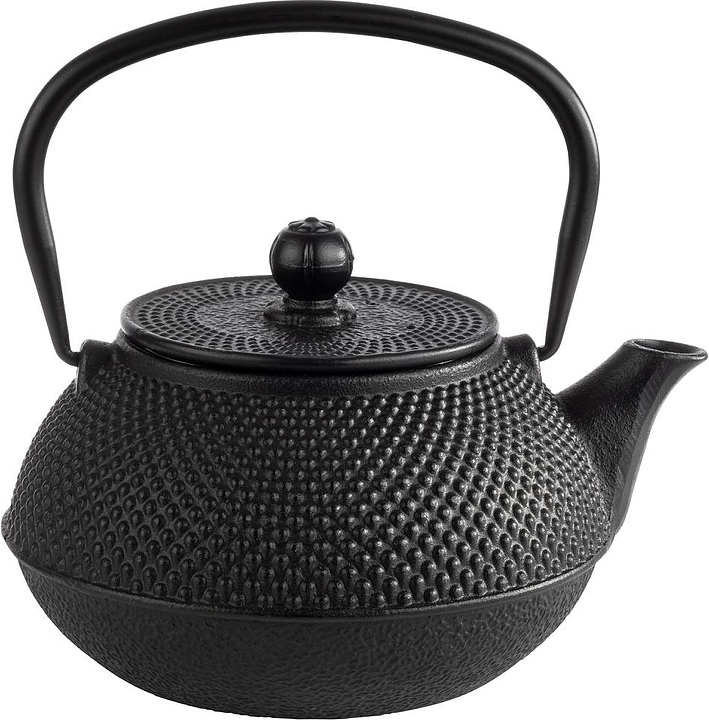 Чайник APS 79810 800 мл (чугун) черный