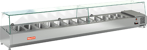 Витрина холодильная HICOLD VRTG 2495 (1/4)