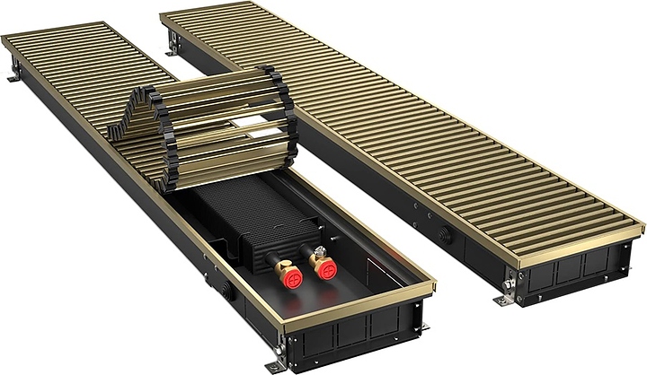 Конвектор внутрипольный Royal Thermo ATRIUM-75/200/1000-DG-U-LB