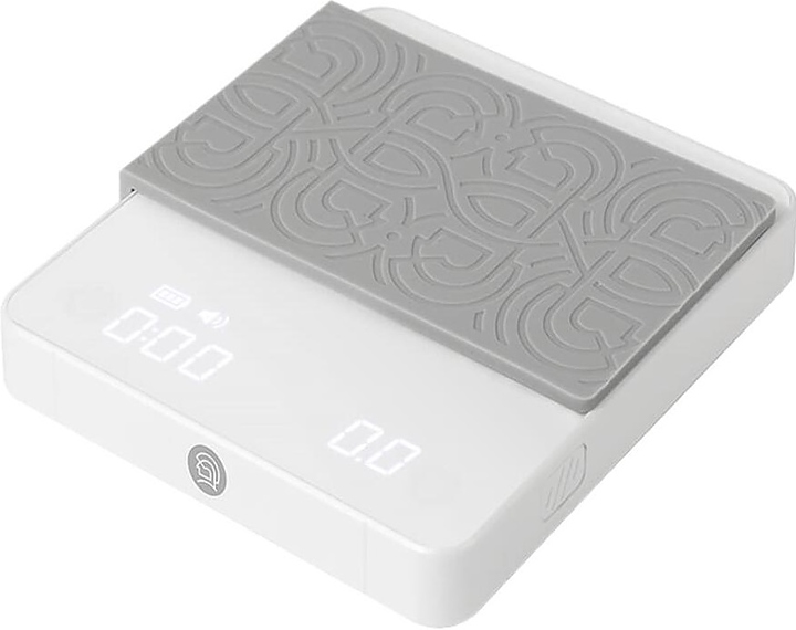 Весы бариста аккумуляторные ZeroHero Mini Scale (Pour-over&Espresso) (1800 мА·ч 0,2-2000 г) белые