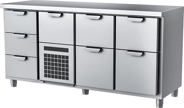 Стол холодильный HappyChef TC GH 3-CBR-2-2