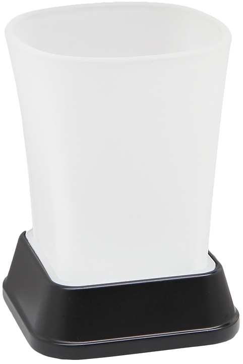 Стакан для зубных щеток Wasserkraft Amper K-5428BLACK черный