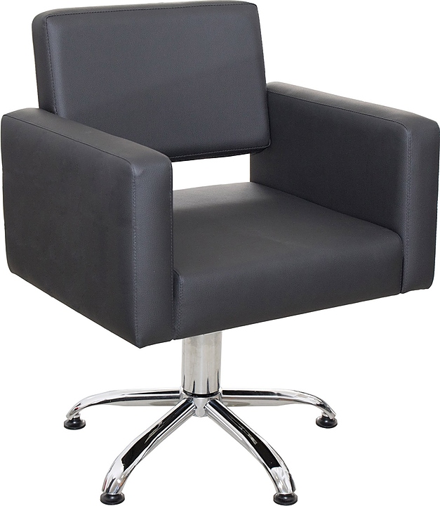 Кресло парикмахерское Имидж Мастер БРАЙТОН черное