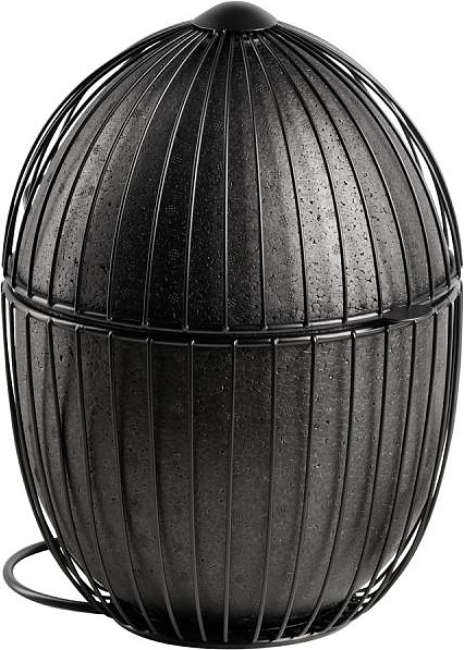 Корзина для яиц APS 78568 d=23 см h=31 см (полиуретан / металл) черная