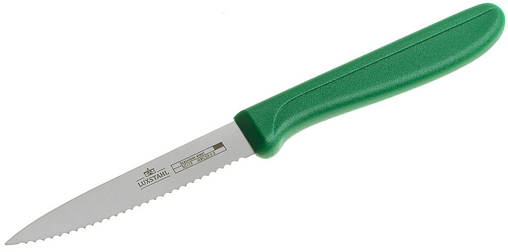 Нож кухонный Luxstahl KL46S-839K1 3,7" 96 мм зеленый