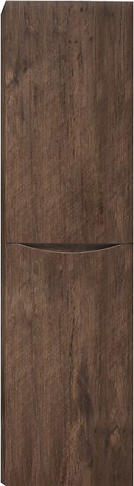 Шкаф подвесной BelBagno FLY-MARINO-1500-2A-SC-RW-P-R 40x30x150 см правосторонний, темное дерево