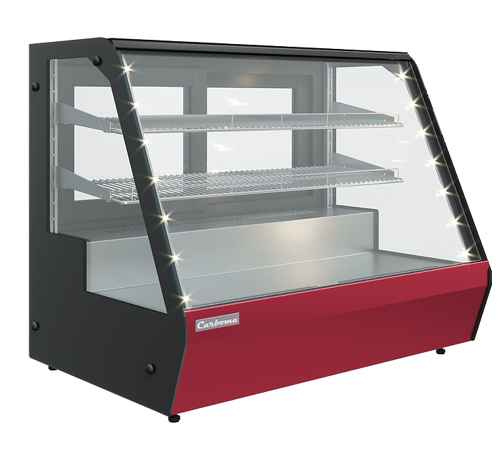 Витрина кондитерская Carboma A59 N 1,2-1 без агрегата (стандартный цвет)