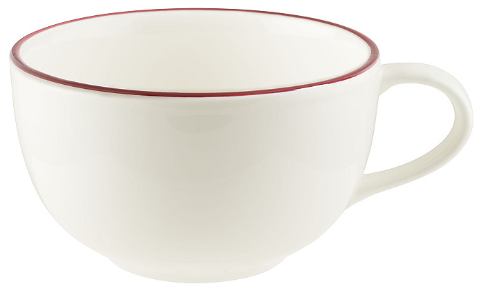 Чашка чайная Bonna Линеа Бургунди Банкет 77899 d 96 мм h 56 мм