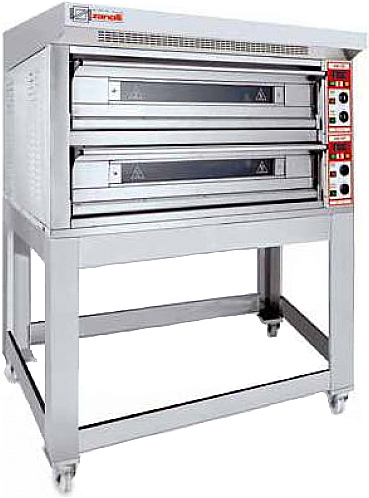 Печь для пиццы Zanolli CIT 6+6 F MC + CIT 6+6 F BM
