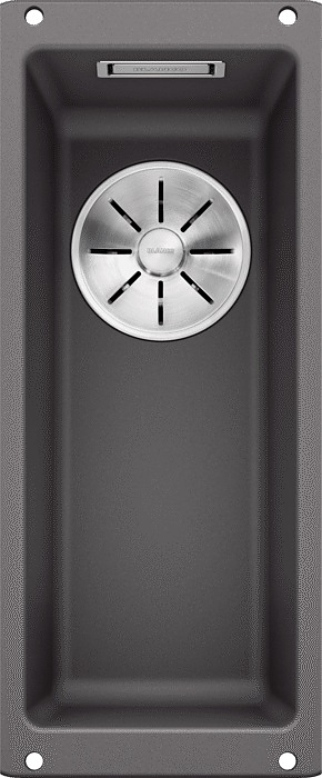 Кухонная мойка Blanco Subline 160-U InFino Silgranit темная скала