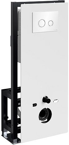 Система инсталляции для подвесного унитаза Wasserkraft Glan 66TLT.010.ME.WH.WH01