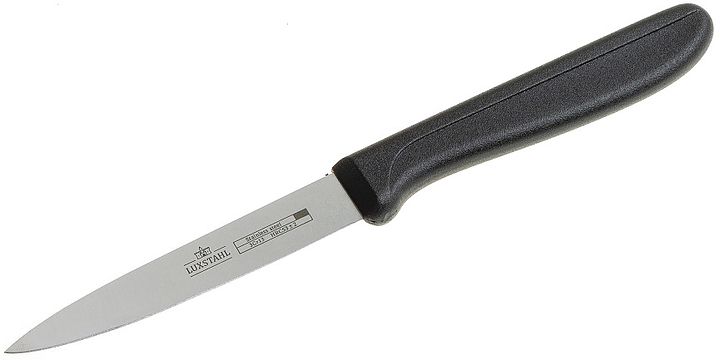 Нож кухонный Luxstahl L46S-839K1 3,7" 96 мм черный