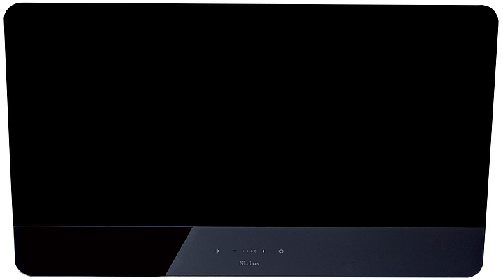 Вытяжка Sirius SLTC 93 SKINNY black 80