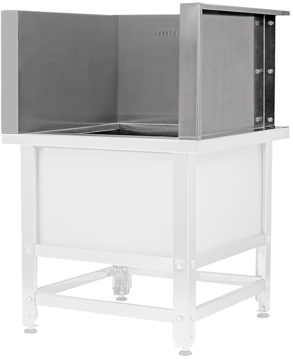 Облицовка П-образная Mecon Norma Inox ВМСн 700х700х300 мм