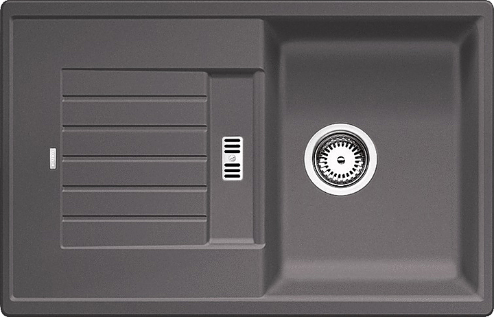 Кухонная мойка Blanco Zia 45 S темная скала