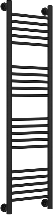 Полотенцесушитель водяной Сунержа Богема+ 120x30 см черный матовый