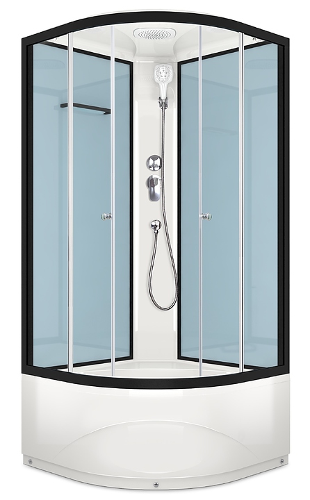 Душевая кабина Domani-Spa Delight 99 high DS01D99HDbCl00 90х90 см