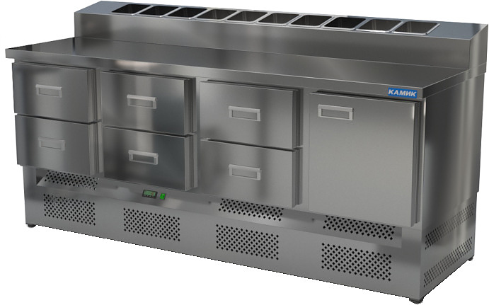 Стол холодильный для пиццы КАМИК СОПН-162076