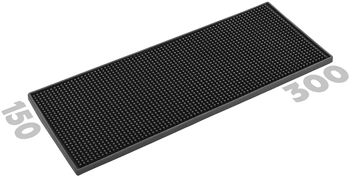 Коврик барный Manifesta BARMAT M Б607 150х300х10 мм черный