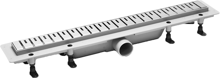 Комбинированный пластиковый сливной канал PlastBrno DESIGN 2 SZA2550