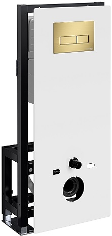 Система инсталляции для подвесного унитаза Wasserkraft Glan 66TLT.010.ME.WH.MG03