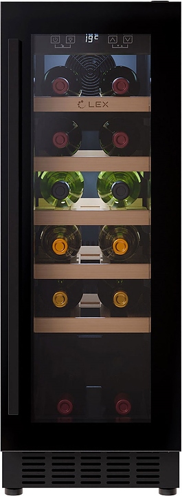 Винный шкаф Lex LWD3020BL черный