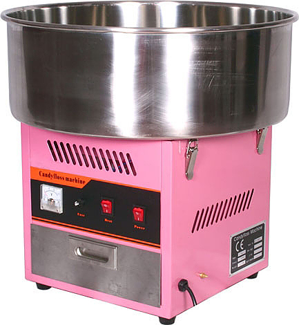 Аппарат для сахарной ваты Starfood ET-MF-52A (520 мм) розовый