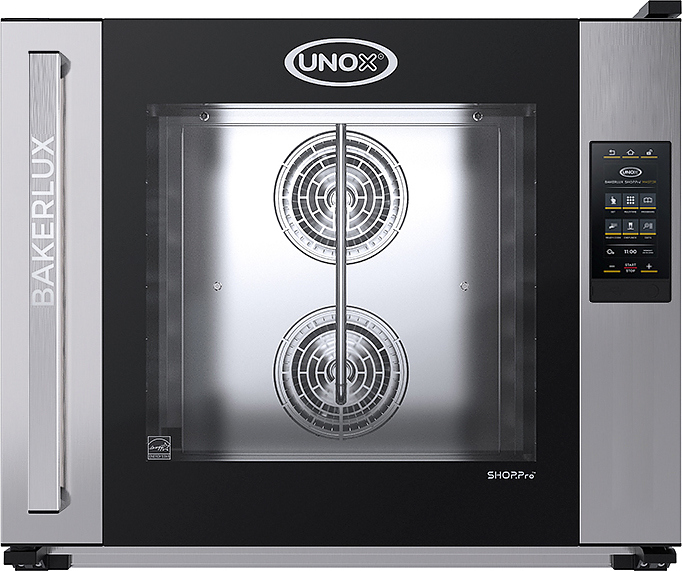 Печь конвекционная UNOX XEFT-06EU-EMLV без сливного отверстия