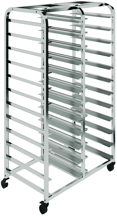 Тележка-шпилька для противней Restoinox ТШCП-12х2 600х400