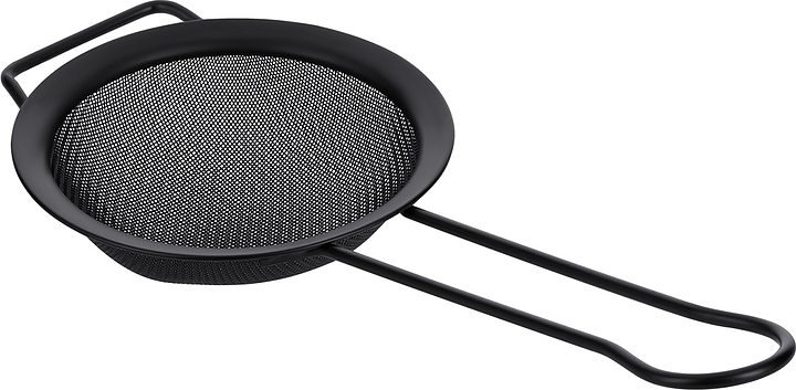 Сито Regent Inox 93-PRO-08-10 d=10 см (нерж. сталь) с прутковой рукояткой черное